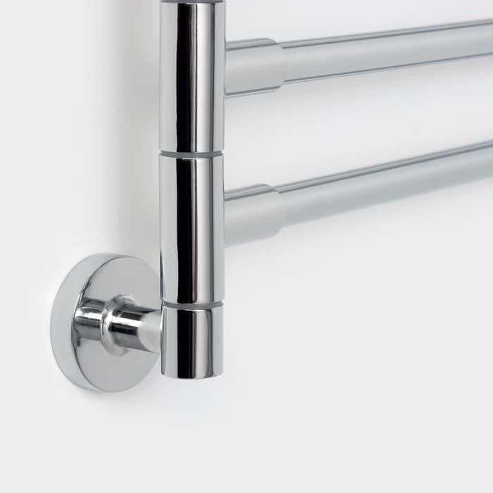 Держатель для полотенец с 4-мя поворотными панелями, Accoona A121-4, хром