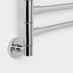 Держатель для полотенец с 4-мя поворотными панелями, Accoona A121-4, хром