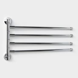 Держатель для полотенец с 4-мя поворотными панелями, Accoona A121-4, хром