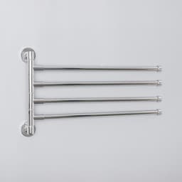 Держатель для полотенец с 4-мя поворотными панелями, Accoona A121-4, хром