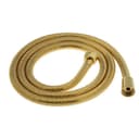 Душевой шланг Accoona G64, 150 см, латунная гайка, латунный конус, цвет золото, Имп/Имп