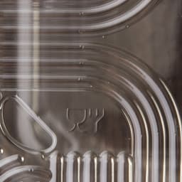 Контейнер одноразовый с неразъёмной крышкой ПР-К-7 А, пластик, 250 мл, 21.5×13.5×7.2 см, прозрачный