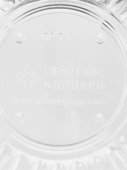 Контейнер для торта одноразовый с неразъёмной крышкой ИП-52 В, 23×11.4 см, внутренний 21×10.1 см, пластик, прозрачный