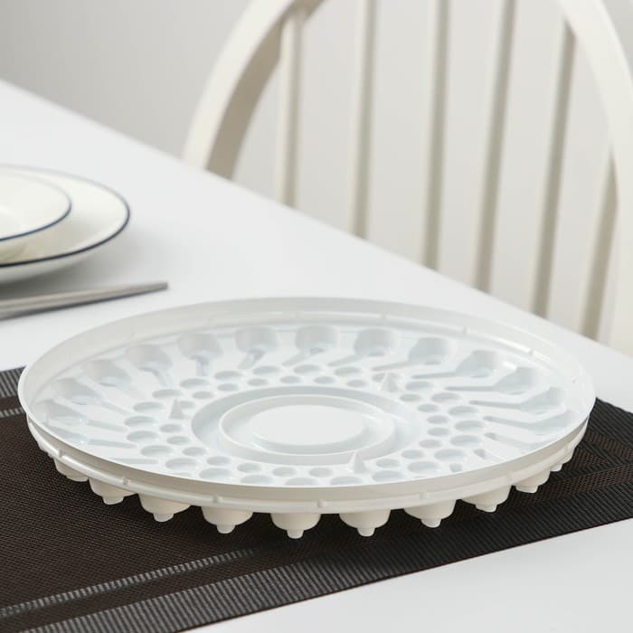 Дно для тортницы пластиковое одноразовое ПР-Т-1430, 25×13 см, внутренний 22×11.7 см, белое, 160 шт./уп