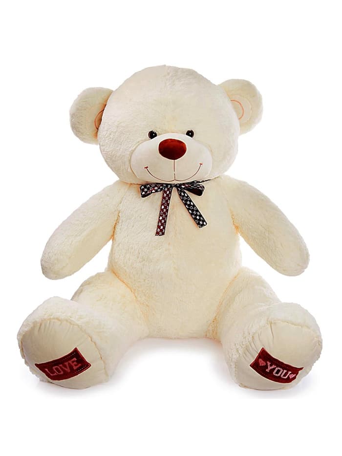 Мягкая игрушка «Медведь Амур», цвет молочный, 110 (200) см