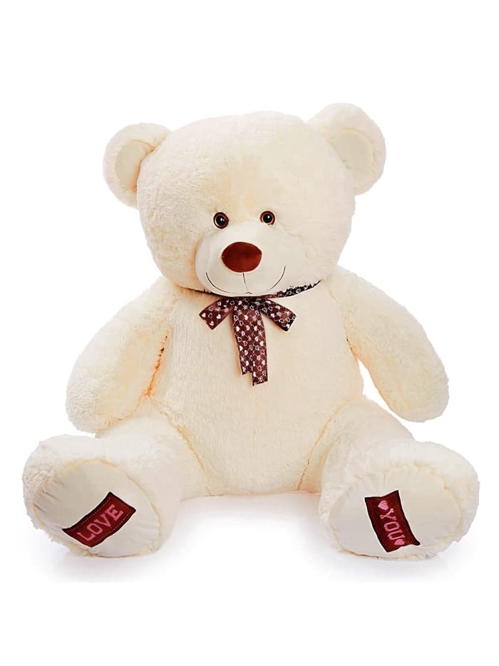 Мягкая игрушка «Медведь Амур», цвет молочный, 80 (155) см