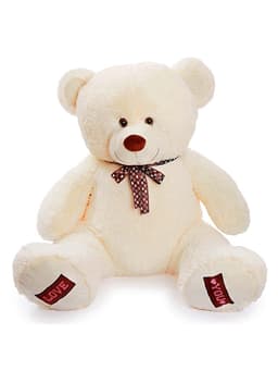 Мягкая игрушка «Медведь Амур», цвет молочный, 80 (155) см