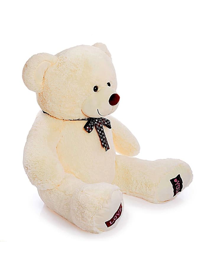Мягкая игрушка «Медведь Амур», цвет молочный, 80 (155) см
