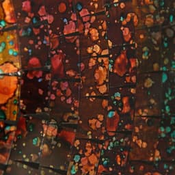 Панно зеркальное «Млечный путь», 40×1×40 см