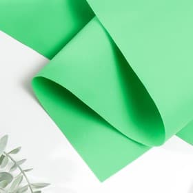 Фоамиран иранский, 0.8-1 мм, зелёное яблоко/171, 60×70 см