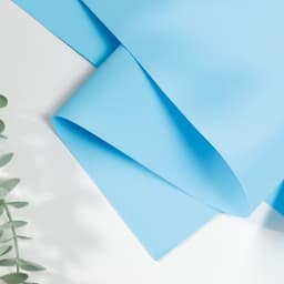 Фоамиран иранский, 0.8-1 мм, голубой/165, 60×70 см