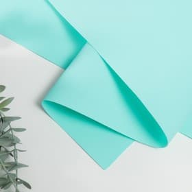 Фоамиран иранский, 0.8-1 мм, аквамарин, 60×70 см