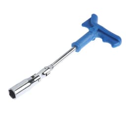 Ключ свечной ТУНДРА, с карданным шарниром, 16×250 мм