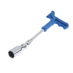 Ключ свечной ТУНДРА, с карданным шарниром, 21×250 мм
