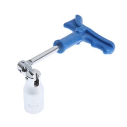 Ключ свечной ТУНДРА, с карданным шарниром, 21×250 мм