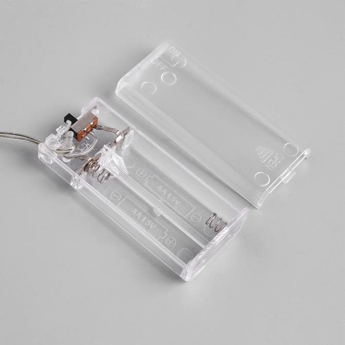 Светодиодная фигура «Олень с колокольчиком» 18×25×8 см, акрил, 20 LED, от батареек ААх2, свечение белое