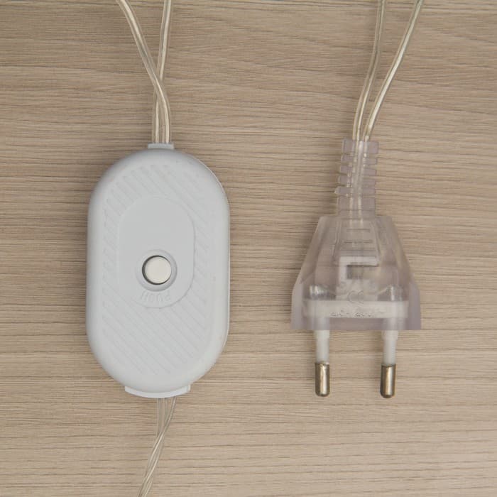 Светодиодная фигура «Оленёнок» 34×41×18 см, акрил, 220 В, свечение белое