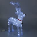Светодиодная фигура «Олень величавый» 40×60×20 см, акрил, 72 LED, 220 В, свечение белое