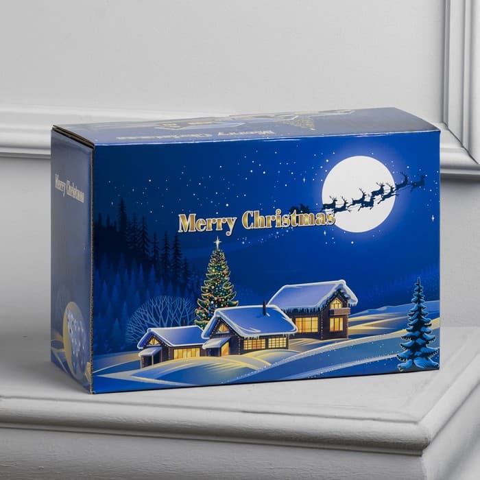 Светодиодная фигура «Медведь малый» 28×25×15 см, акрил, 40 LED, 220 В, свечение белое