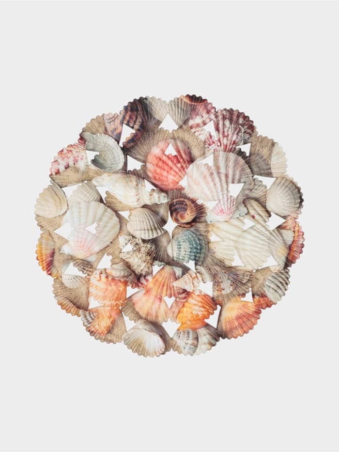 Решётка в раковину круглая Доляна «Ракушки», 28×28 см