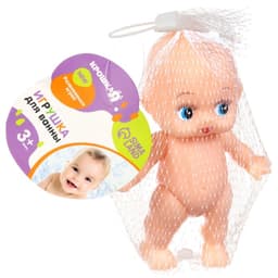 Резиновая игрушка для ванны Крошка Я «Пупс», 1 шт.
