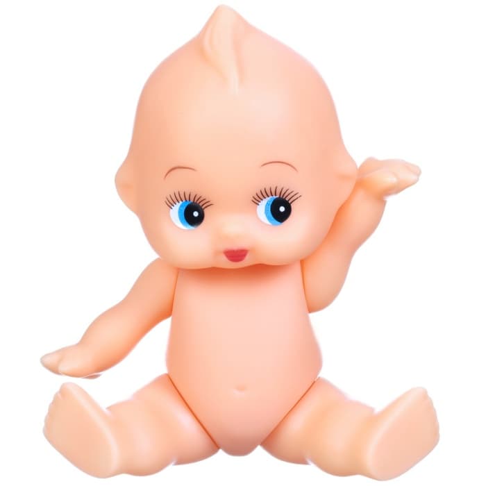 Резиновая игрушка для ванны Крошка Я «Пупс», 1 шт.