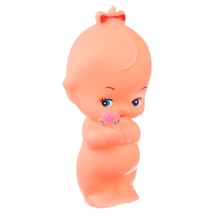 Резиновая игрушка для ванны Крошка Я «Девочка», с пищалкой, 1 шт.