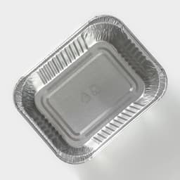 Формы для выпечки и запекания Доляна, набор 3 шт., 250 мл, 12.5×9.8×3.3 см, фольга, серебристые