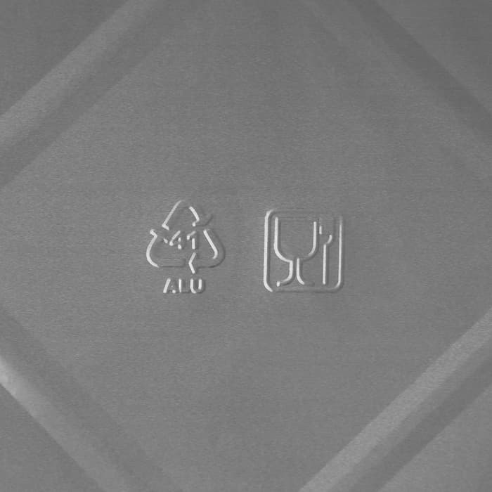 Форма для выпечки и запекания Доляна, 2.235 л, 31×21×5.5 см, 2 шт., фольга, серебристая