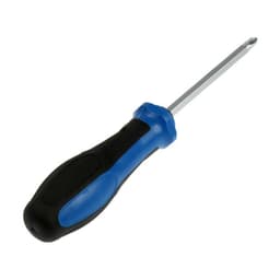 Отвертка комбинированная ТУНДРА, 3 в 1, двухкомпонентная рукоятка, PH2/SL6×100 мм