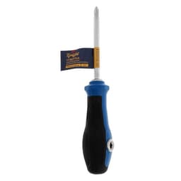 Отвертка комбинированная ТУНДРА, 3 в 1, двухкомпонентная рукоятка, PH2/SL6×100 мм