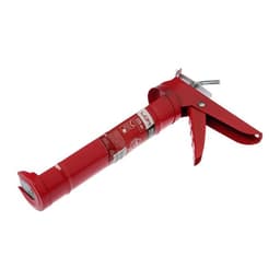 Пистолет для герметика ЛОМ, полуоткрытый, круглый шток, 225 мм