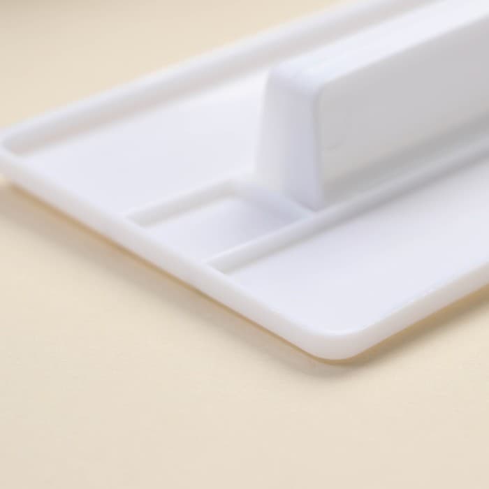 Кондитерский утюжок для мастикиKONFINETTA, 15×8×2.5 см, с ручкой, пластик, белый