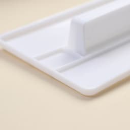 Кондитерский утюжок для мастикиKONFINETTA, 15×8×2.5 см, с ручкой, пластик, белый