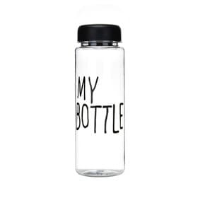 Бутылка для воды My bottle, 500 мл, 19.5×6.5 см, чёрная