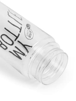 Бутылка для воды My bottle, 500 мл, 19.5×6.5 см, чёрная