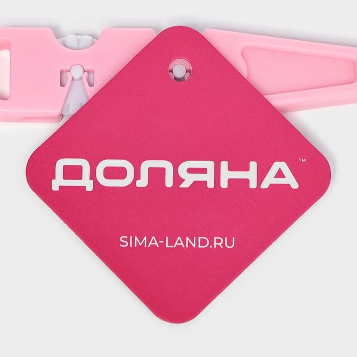 Валик для нарезки теста Доляна «Помощник», 13×2.5×0.5 см, пластик, МИКС