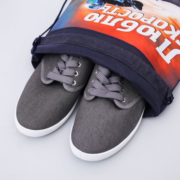 Мешок для обуви «Люблю скорость» (нетканый материал) 41×30 см