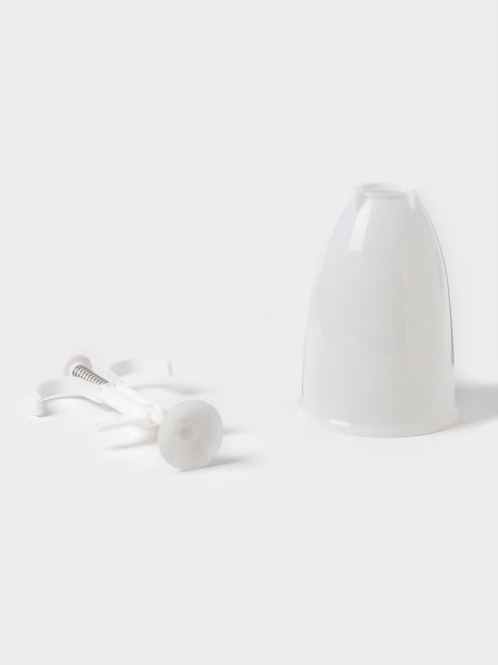 Форма для пончиков Доляна, 10×19 см, белая