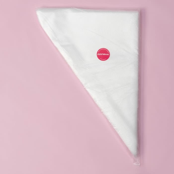 Кондитерские мешки одноразовые Доляна, 30 мкм, 32.5×22.5 см (размер М), 100 шт.