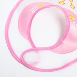 Нагрудник для кормления M&B «Наша принцесса» непромокаемый на липучке, с карманом