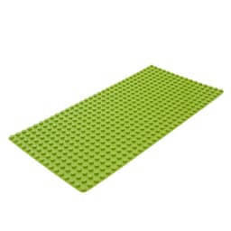 Пластина-основание для блочного конструктора KIDS HOME TOYS, 51×25.5 см, салатовая