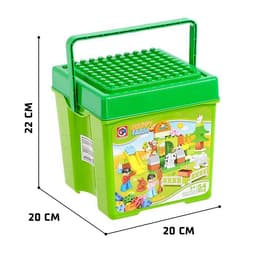 Конструктор KIDS HOME TOYS «Счастливая ферма», 54 детали