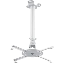 Кронштейн для проектора Holder PR-104-W,  до 20 кг, потолочный, поворотно-наклонный, белый