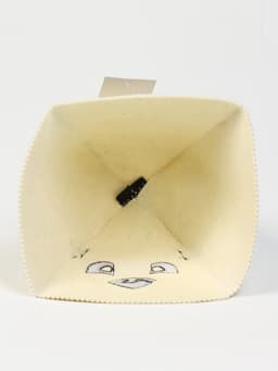 Шапка для бани и сауна «Панда», шерсть 100%, детская, «Добропаровъ»