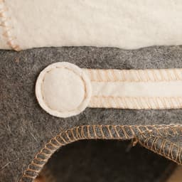 Шапка - фуражка для бани и сауны «Командир», полиэфир 70%, шерсть 30%, с вышивкой «Добропаровъ»