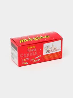 Свеча для торта музыкальная «Тюльпан», жёлтая, 12×5 см