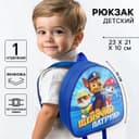 Рюкзак детский, 23×21×10 см, Щенячий патруль