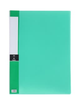 Папка с 40 вкладышами Calligrata А4, 400 мкм, МИКС