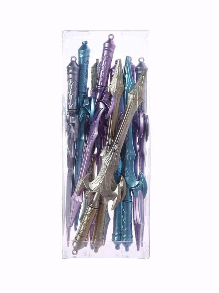 Ручка-прикол Calligrata «Меч», чёрный стержень, гелевая, МИКС